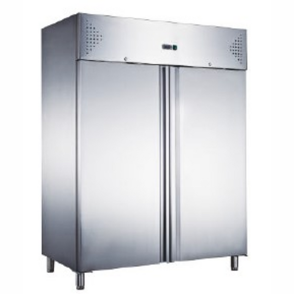 Шафа холодильна Hurakan HKN-GX1410TN inox 1400л HKN-GX1410TN INOX фото