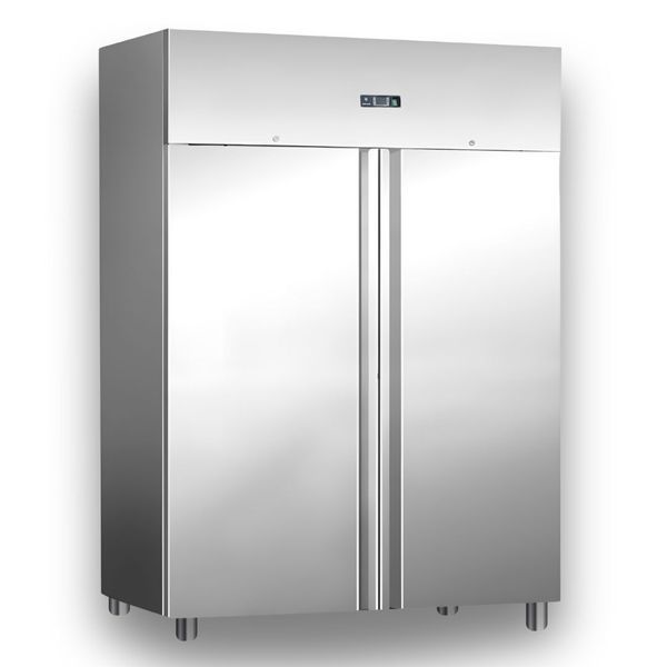 Шафа холодильна Hurakan HKN-GX1410TN inox 1400л HKN-GX1410TN INOX фото