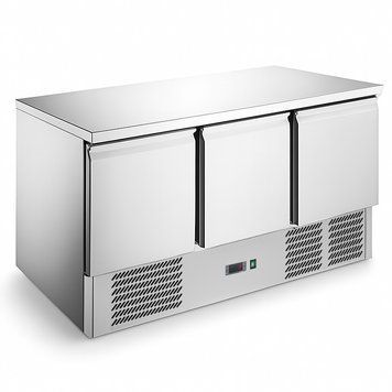 Стіл холодильний Hurakan HKN-GXS3GN 3-х дверний HKN-GXS3GN фото