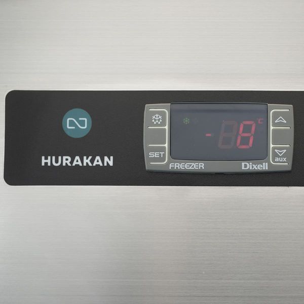 Шафа морозильна Hurakan HKN-GX650BT inox 650л, нерж HKN-GX650BT INOX фото