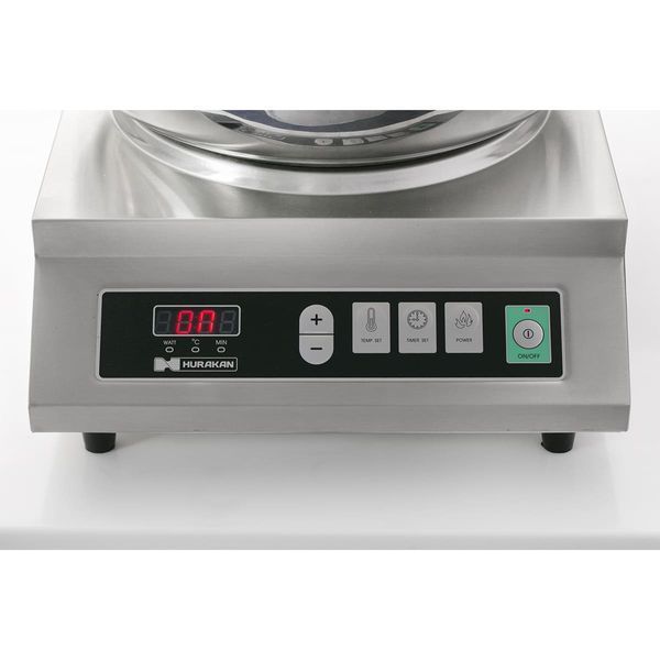 Плита ВОК індукційна Hurakan HKN-ICW35M wok, 3500w HKN-ICW35M WOK фото
