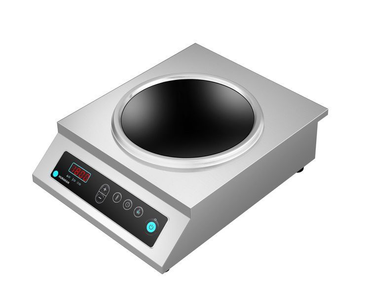 Плита ВОК індукційна Hurakan HKN-ICW35M wok, 3500w HKN-ICW35M WOK фото
